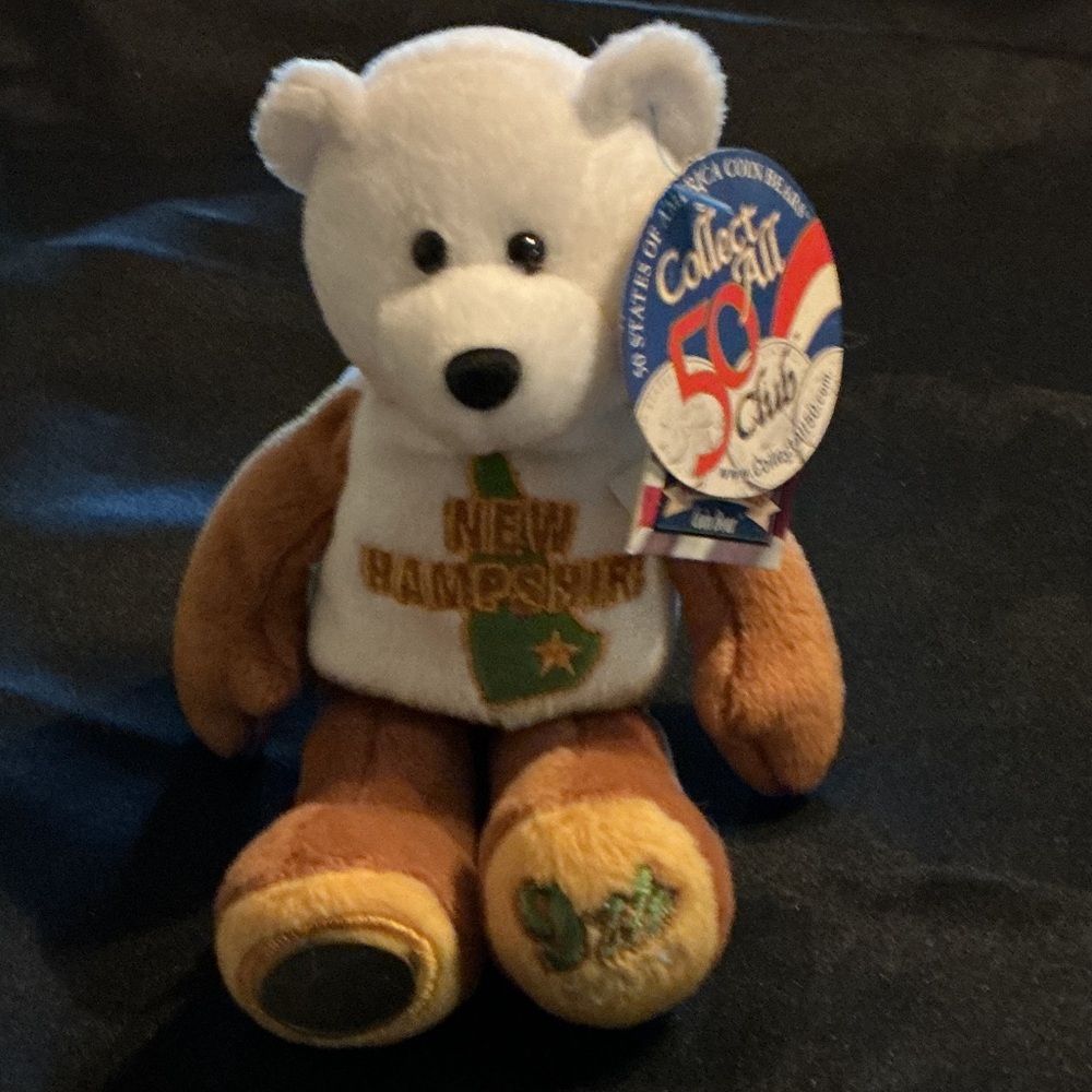 Plush Bear Souvenir - New Hampshire Collectible